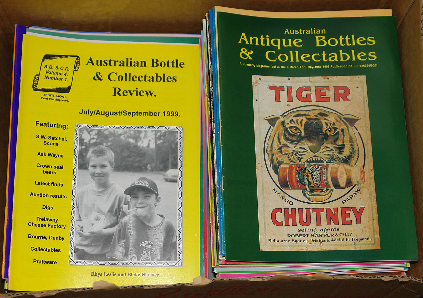 Australian Bottle Collectable Review Magazines