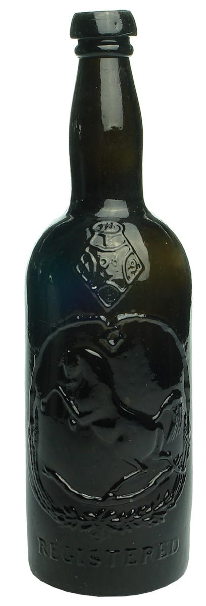 Black Horse Ale Whisky Antique Bottle