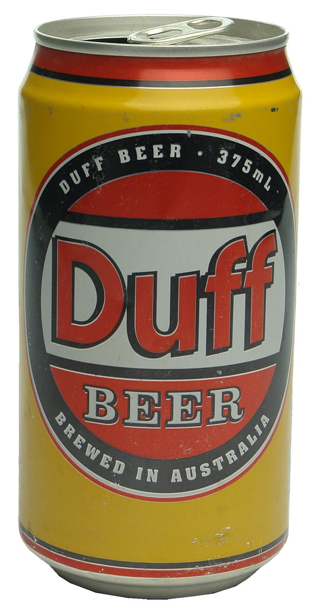 Duff Beer Razorback Thebarton Can