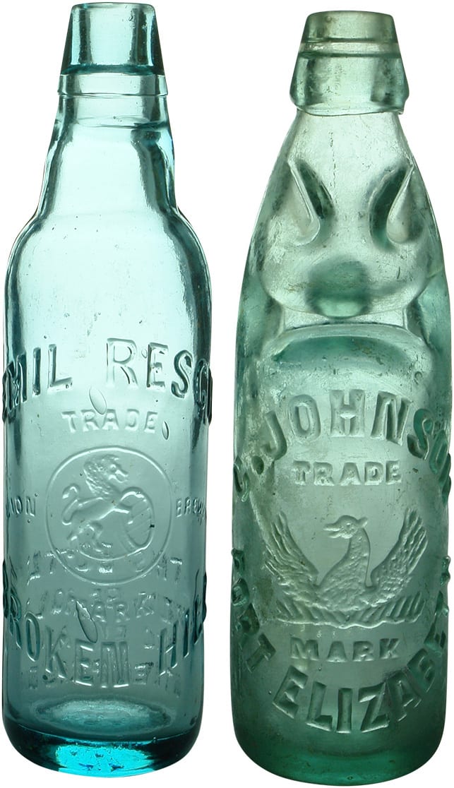 Antique Soda Water Soft Drink Bottles