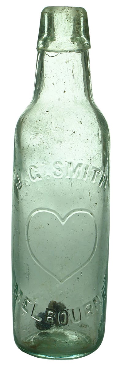 Smith Love Heart Melbourne Antique Lamont Bottle