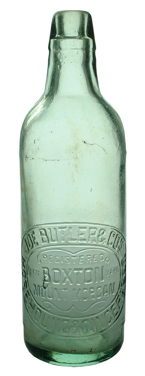 Butler Boxton Mount Morgan Lamont Bottle