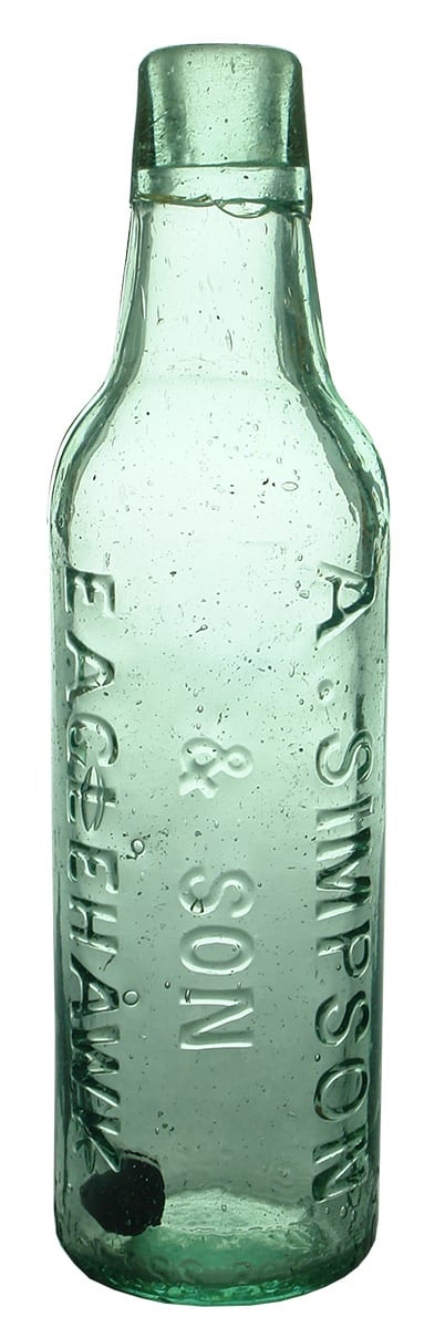 Simpson Eaglehawk Antique Lamont Bottle