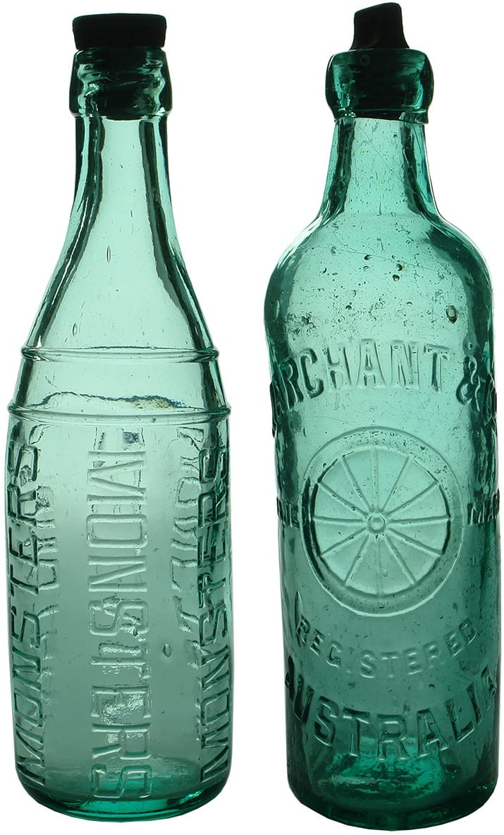 Antique Internal Thread Soft Drink Bottles
