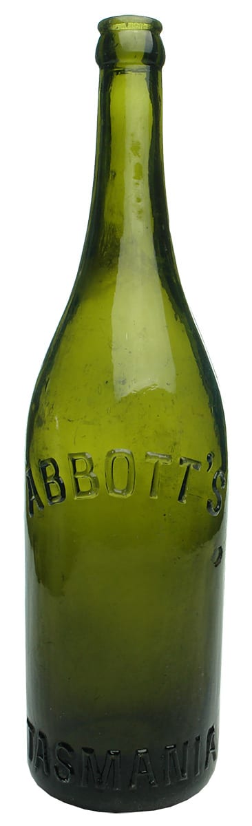 Abbotts Tasmania Green Crown Seal Bottle