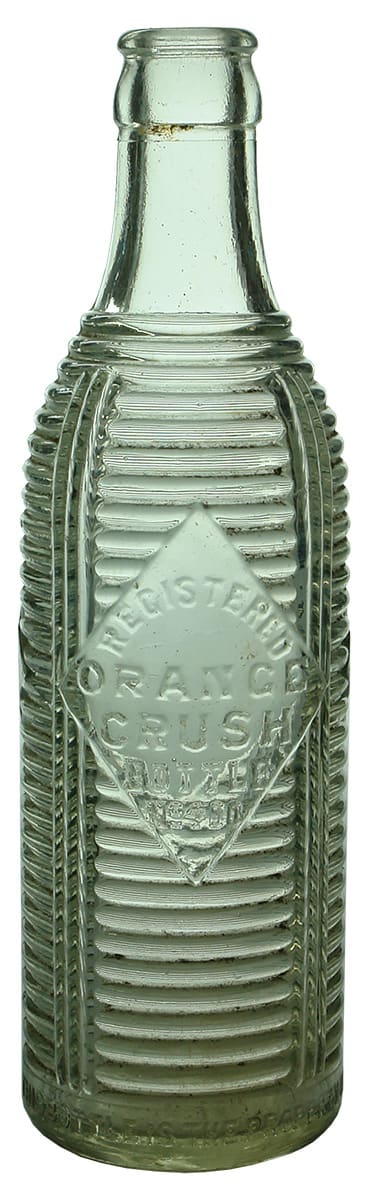 McGaw Maffra Orange Crush Crown Seal Bottle