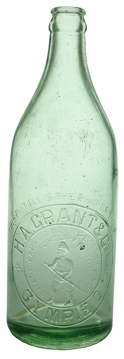 Grant Gympie Quencher Fireman Crown Seal Bottle