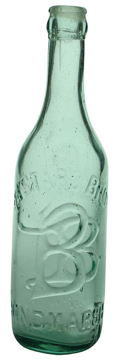 Bastard Bros Hindmarsh Crown Seal Soft Drink Bottle