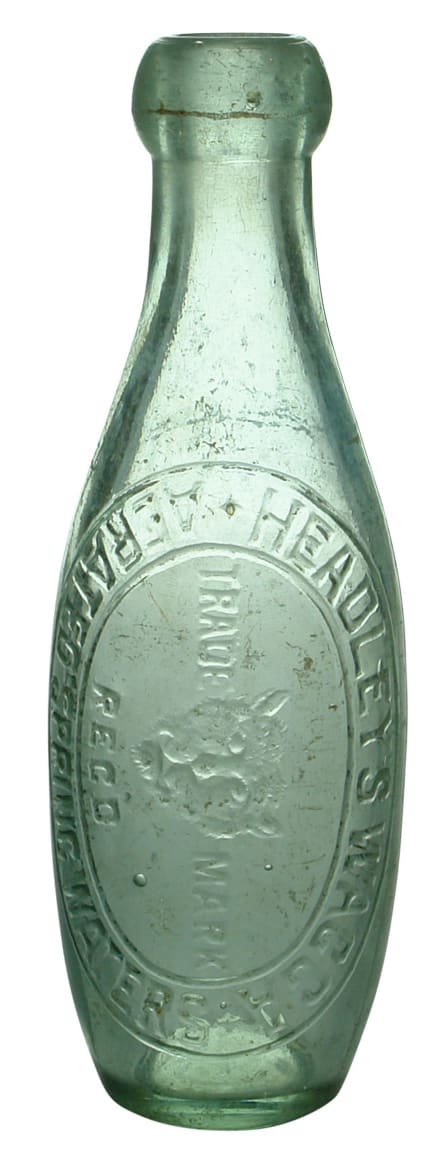 Headley's Wagga Cats Head Aerated Spring Water Skittle Bottle