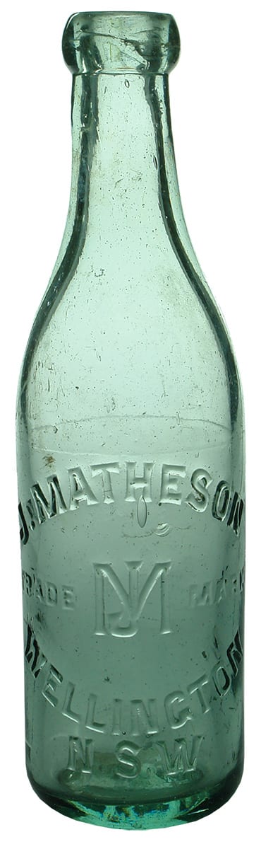 Matheson Wellington Antique Soft Drink Bottle