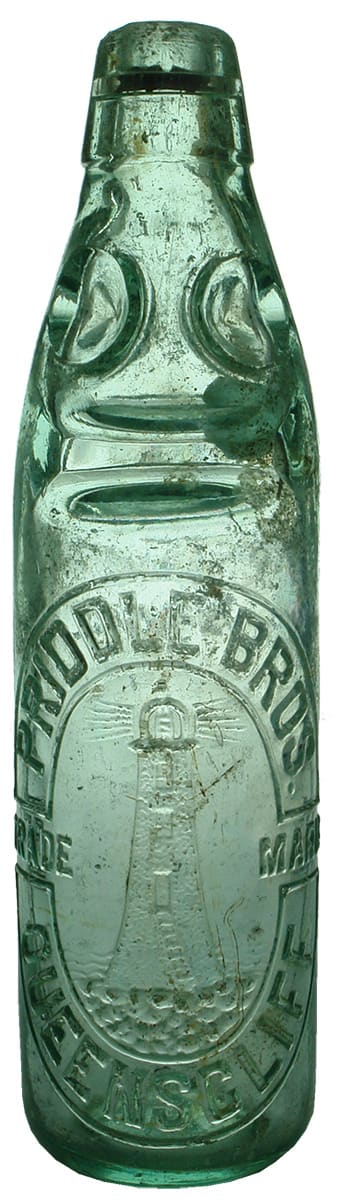 Priddle Bros Queenscliff Lighthouse Codd Marble Bottle