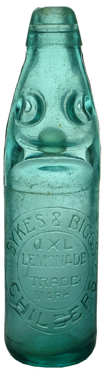 Sykes Biggs IXL Lemonade Childers Codd Marble Bottle