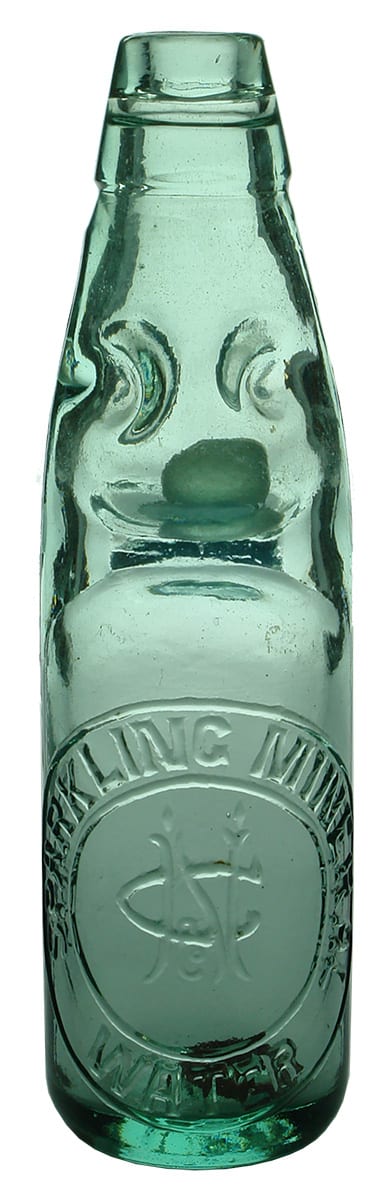 Sparkling Mineral Water Codd Marble Bottle