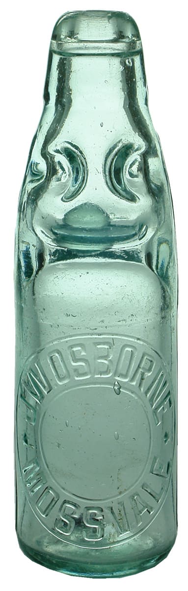 Osborne Mossvale Codd Moss Vale Antique Bottle