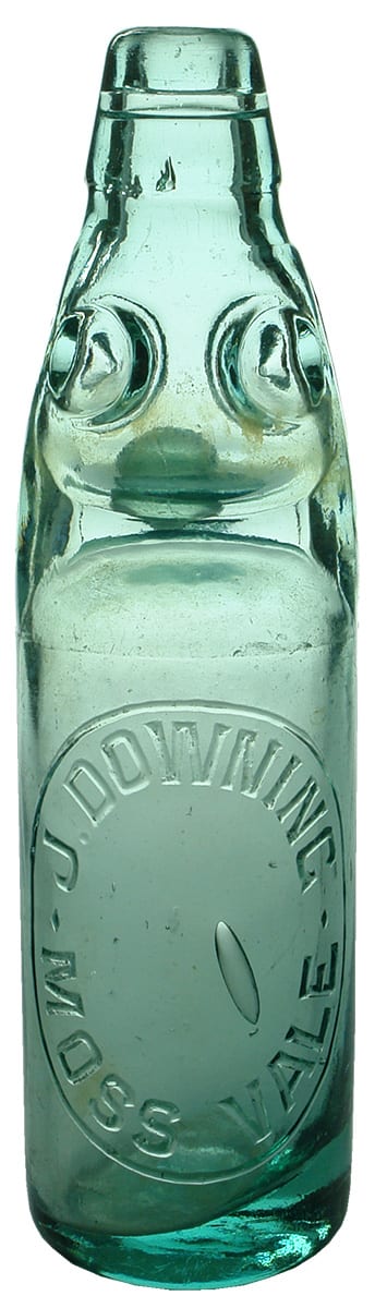 Downing Moss Vale Antique Codd Marble Bottle