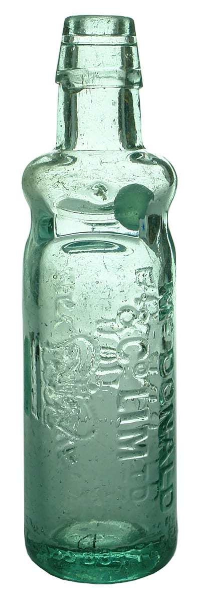 McDonald Melbourne Ballarat Crown Codd Marble Bottle