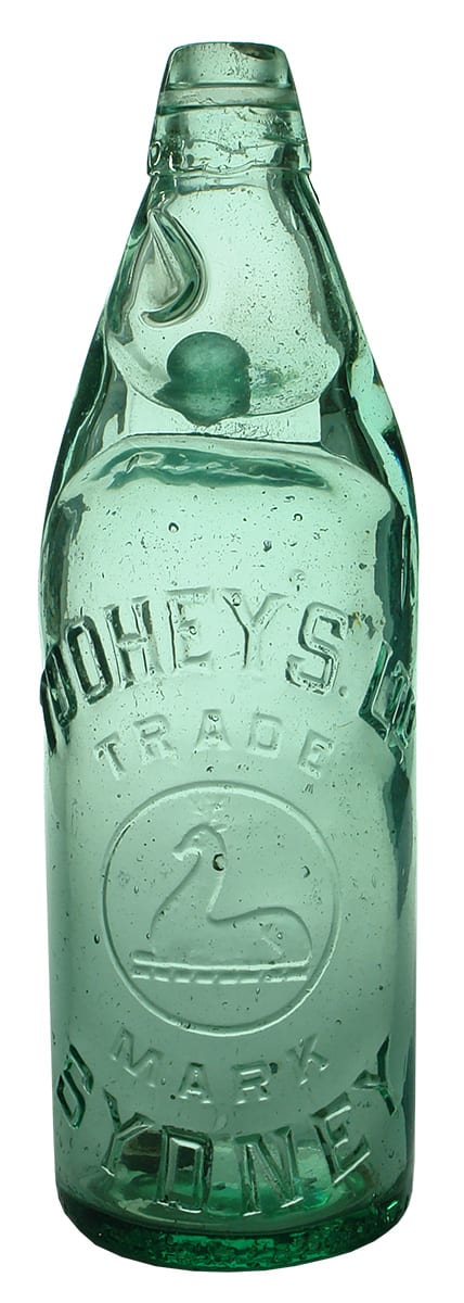 Tooheys Sydney Antique Codd Marble Bottle
