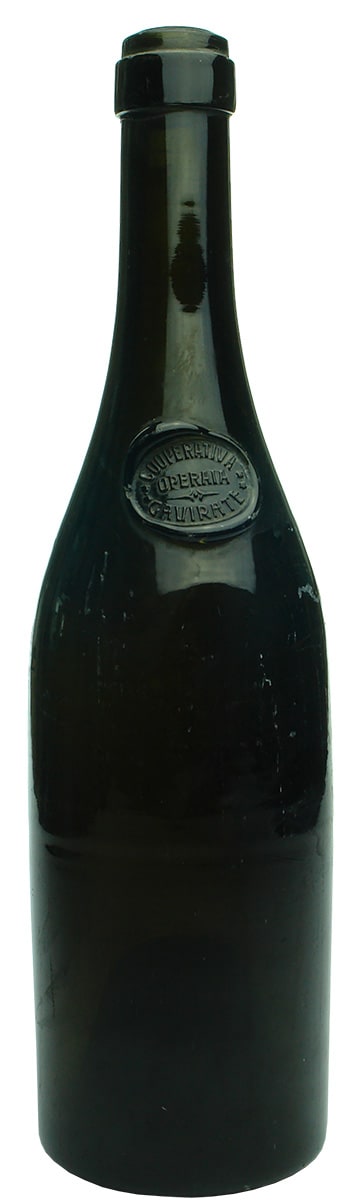 Cooperativa Operaia Cavirate Sealed Wine Bottle