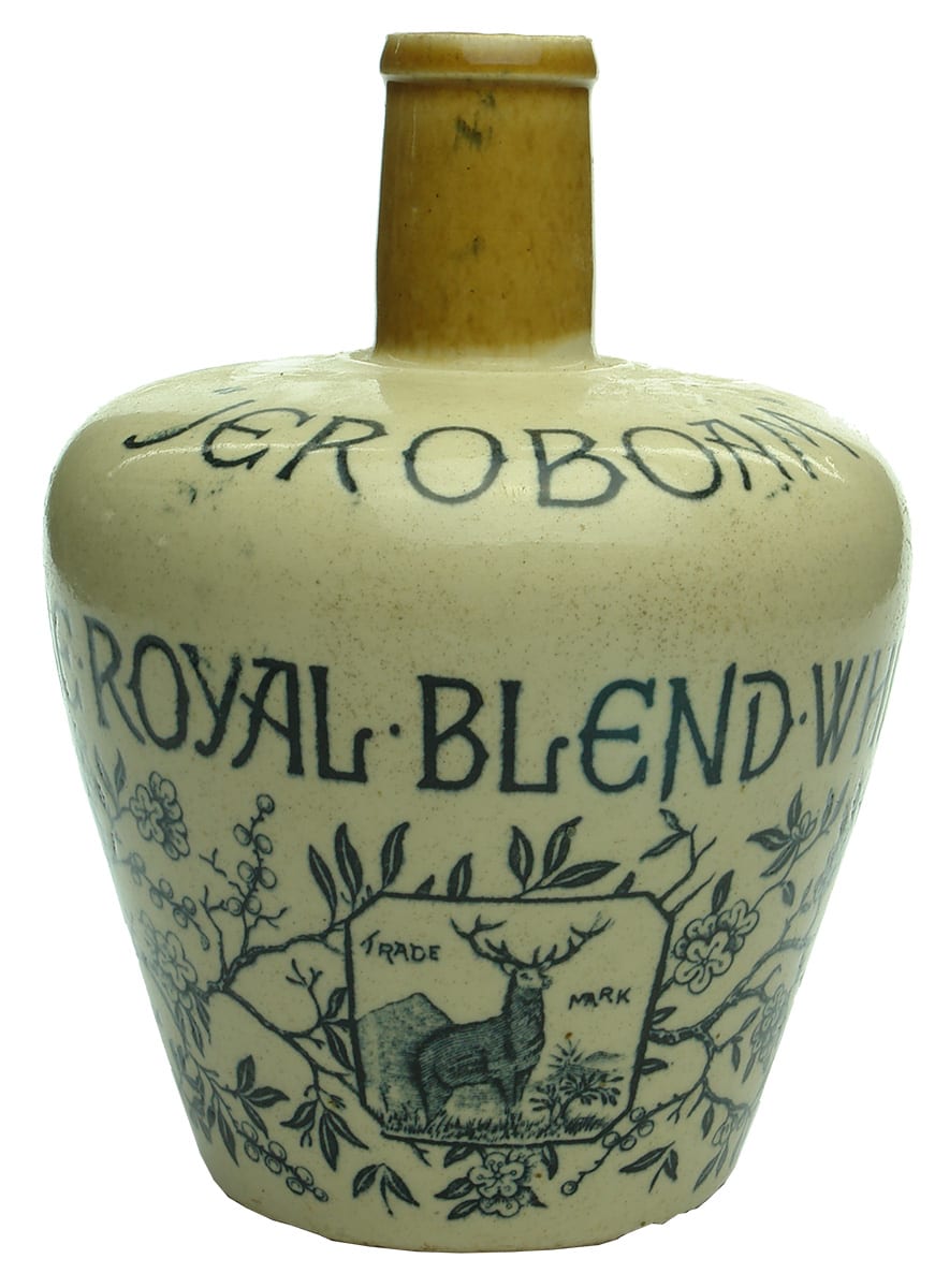 Jeroboam Royal Blend Thomson Glasgow Stoneware Jug
