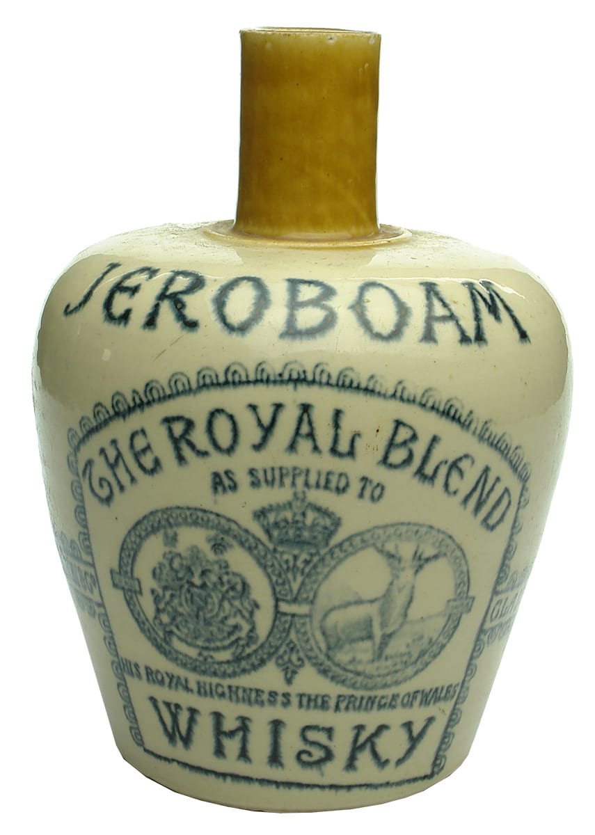 Jeroboam Royal Blend Thomson Glasgow Antique Stoneware Jug