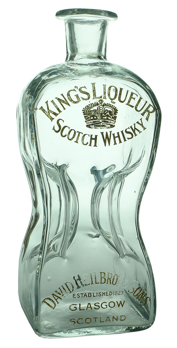 King's Liqueur David Heilbron Glasgow Decanter