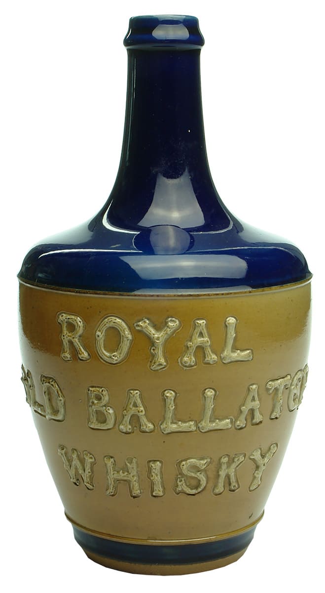 Royal Old Ballater Whisky Stoneware Jug