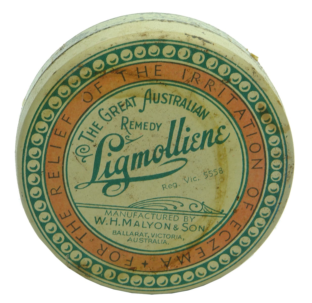 Ligmolliene Malyon Ballarat Antique Tin