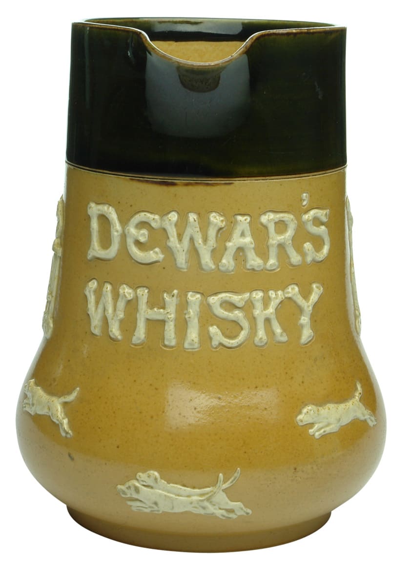 Dewar's Whisky Royal Doulton Antique Water Jug