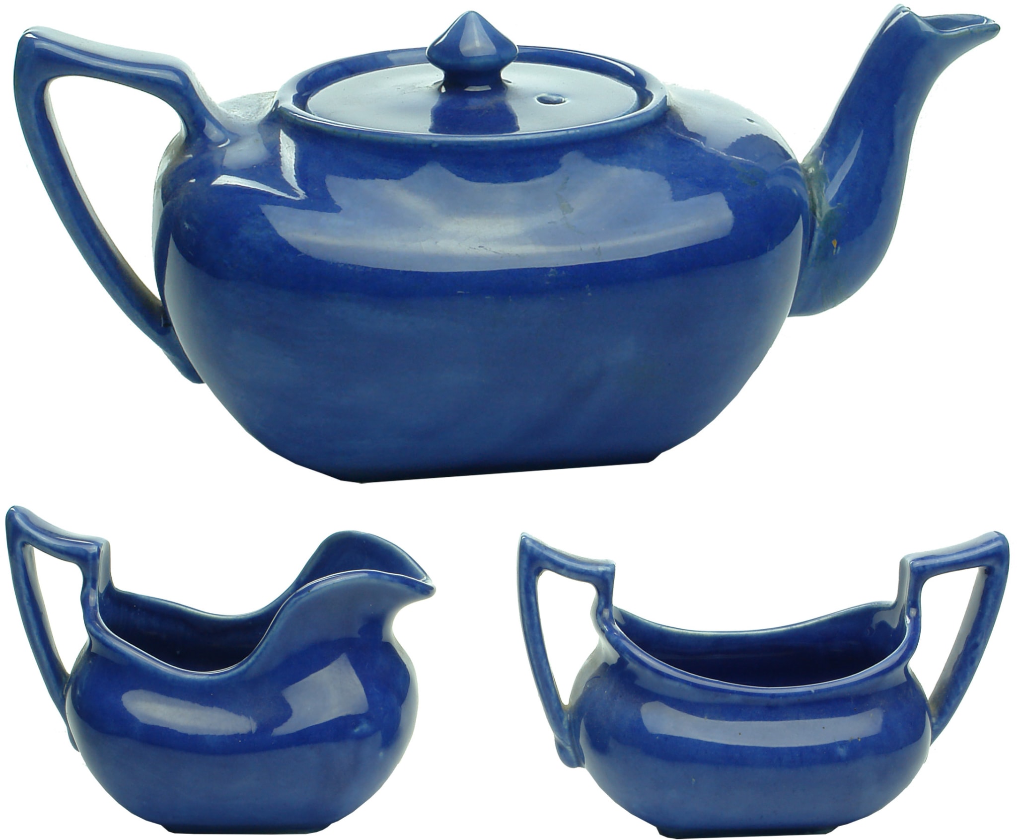 Bendigo Pottery Canadian Pattern Tea Set