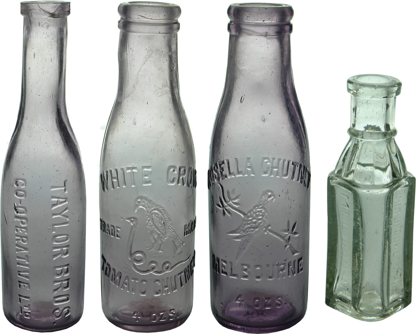 Sample Household Bottles Antiques