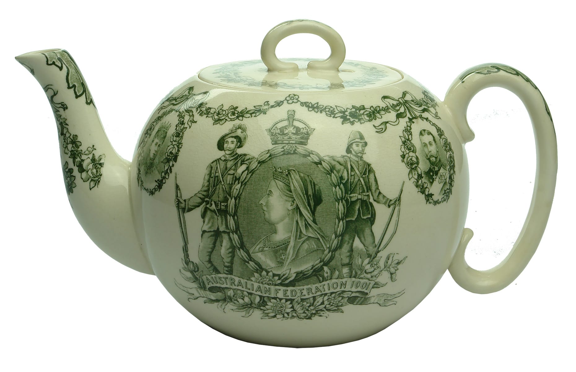 Lord Hopetoun Henry Parkes Australian Federation Doulton Teapot