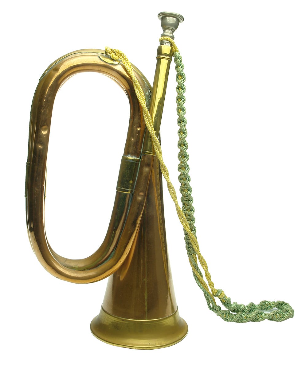 Antique Copper Bugle