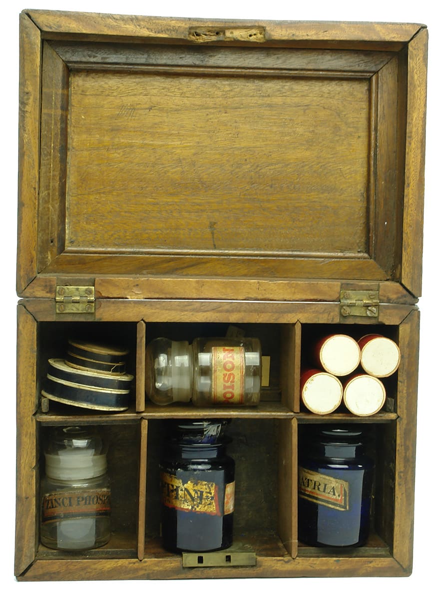 Chemist Case Wooden Box