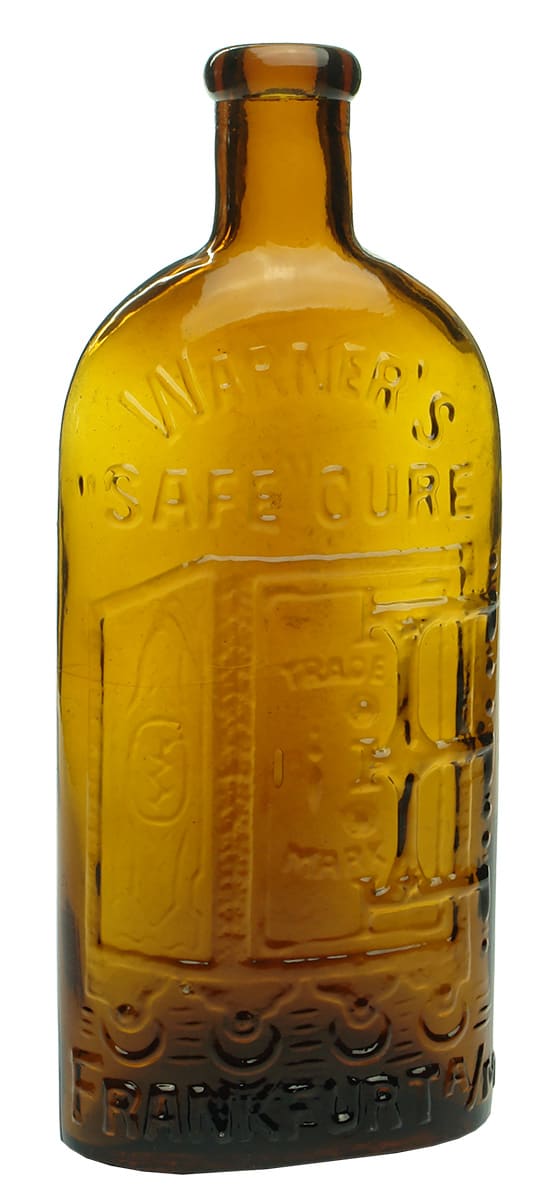 Warners Safe Cure Frankfurt Antique Bottle