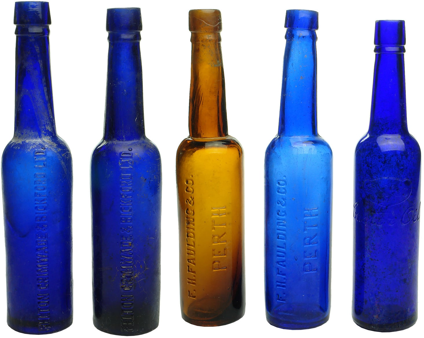 Antique Castor Oil Bottles