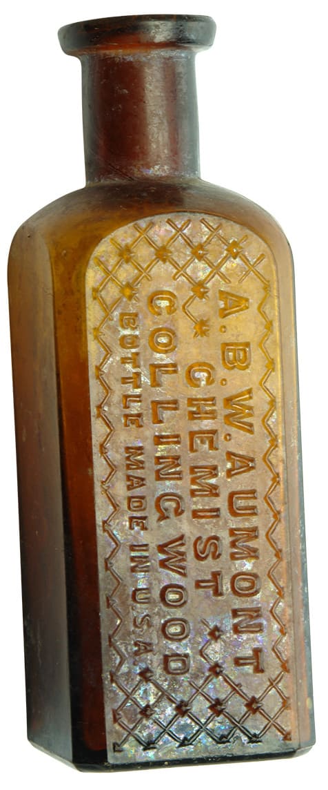 Aumont Chemist Collingwood Amber Poison Bottle