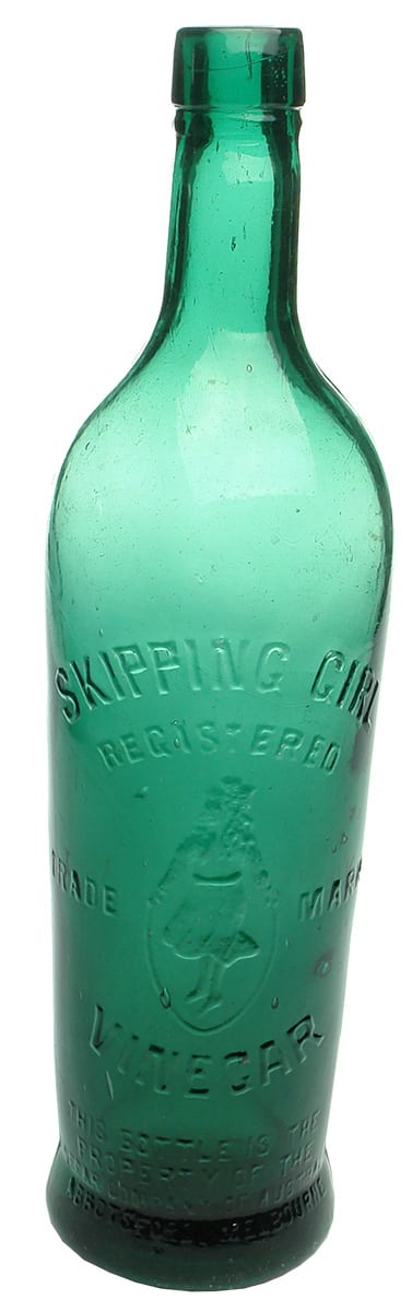 Skipping Girl Vinegar Abbotsford Melbourne Green Bottle