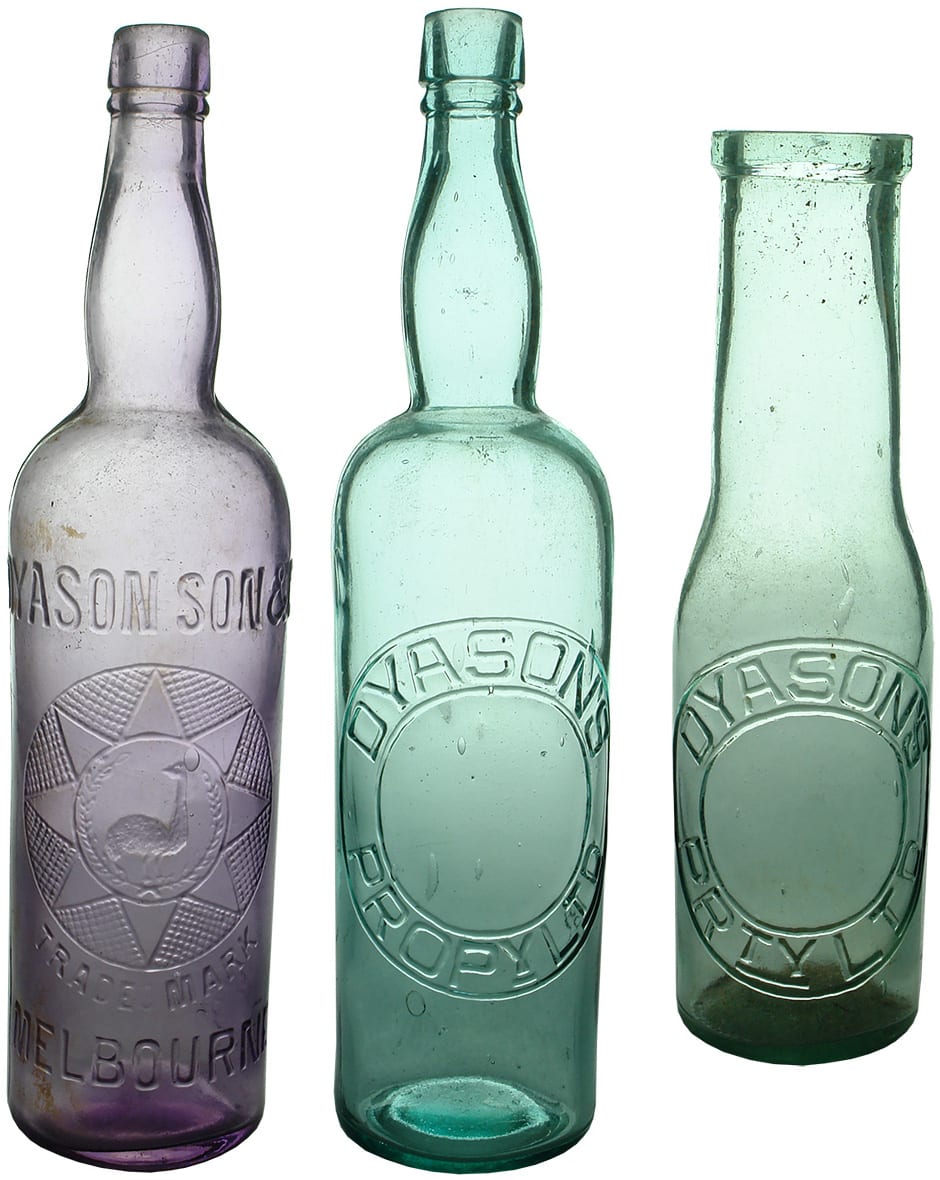 Collection Antique Old Bottles