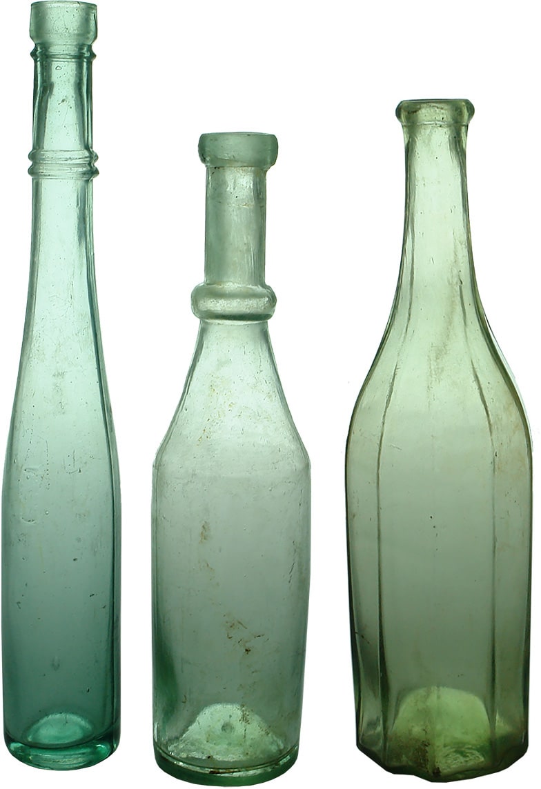 Antique Salad Oil Bottles