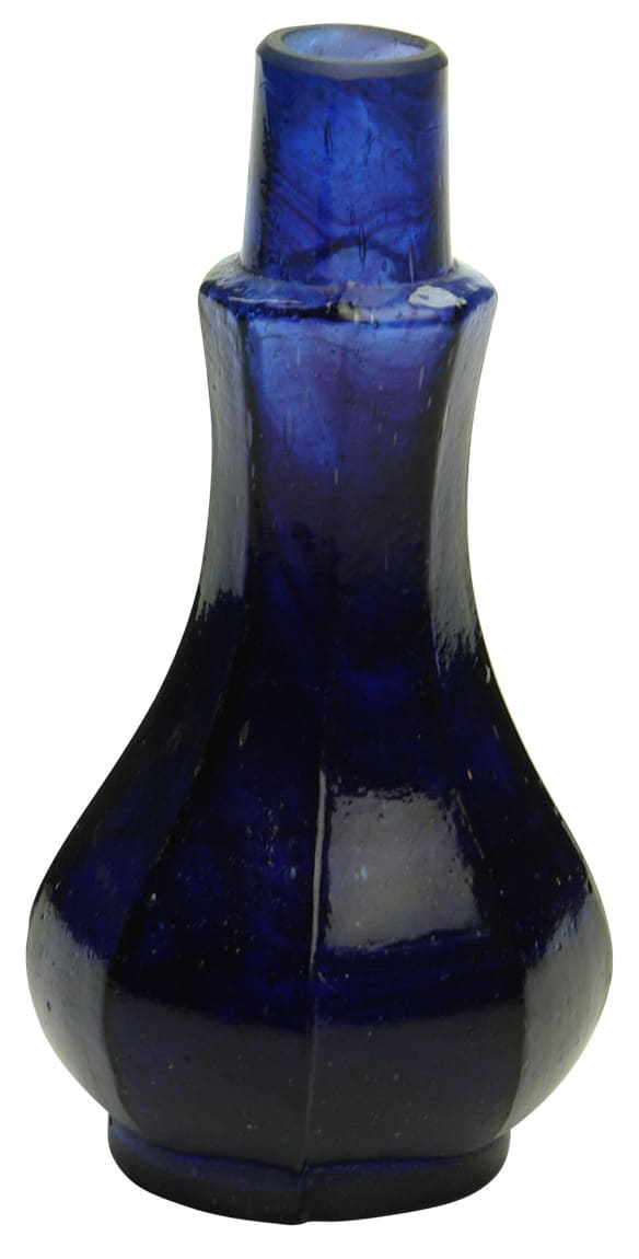 Cobalt Blue Scent Salt Bottle