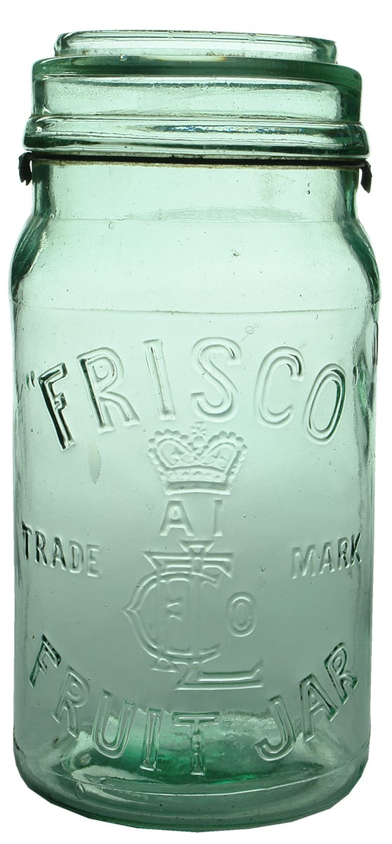 Frisco Antique Fruit Preserving Jar