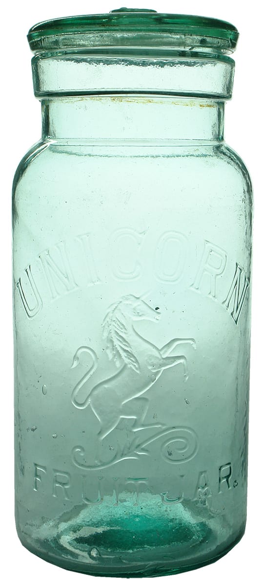 Unicorn Fruit Jar