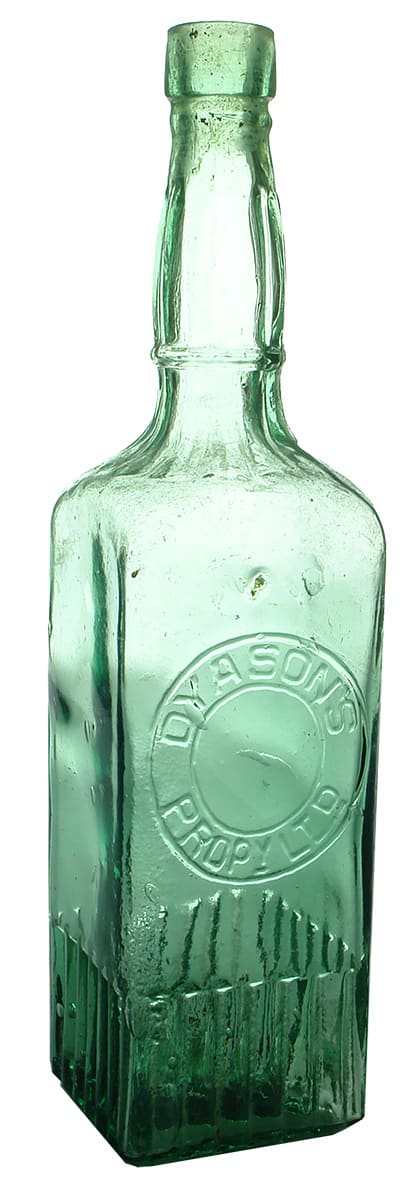 Dyasons Antique Cordial Bottle