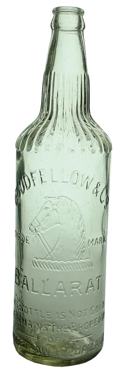Goodfellow Ballarat Crown Seal Cordial Bottle