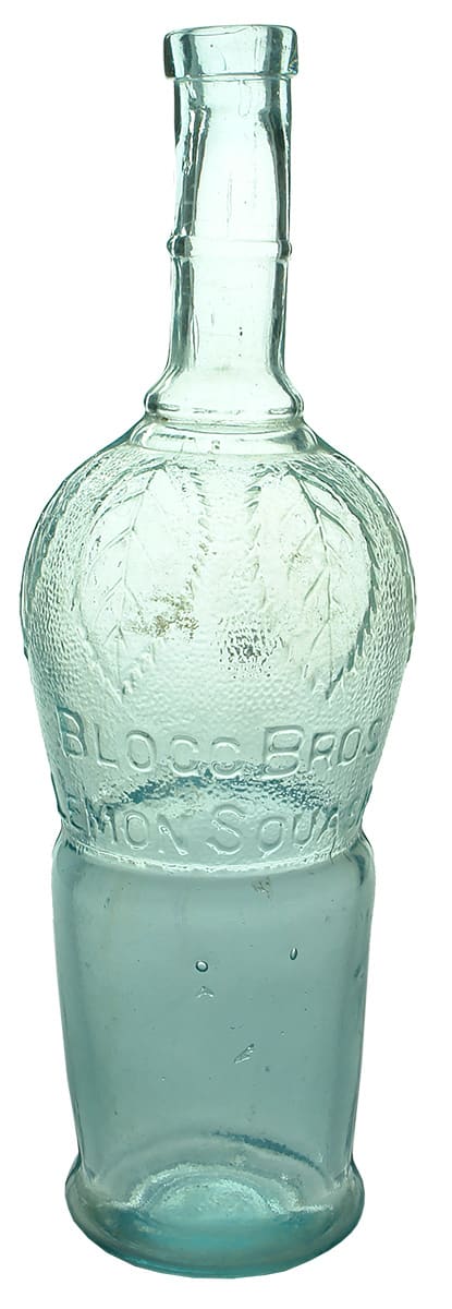 Blogg Bros Lemon Squash Antique Cordial Bottle