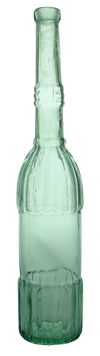 Club shape Salad Oil Antique Bottle