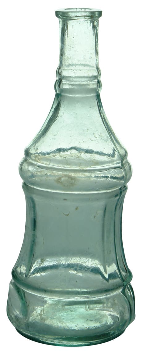 Hourglass Salad Oil Antique Bottle