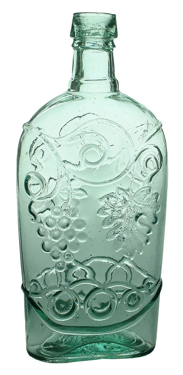 Grape Flask Registered Design 1850s