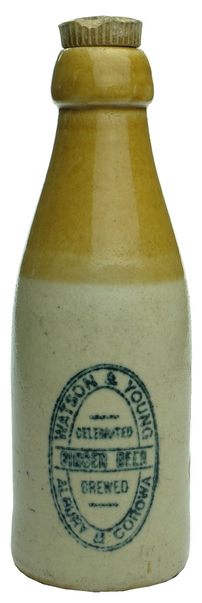 Watson Young Celebrated GInger Beer Albury Corowa Bottle