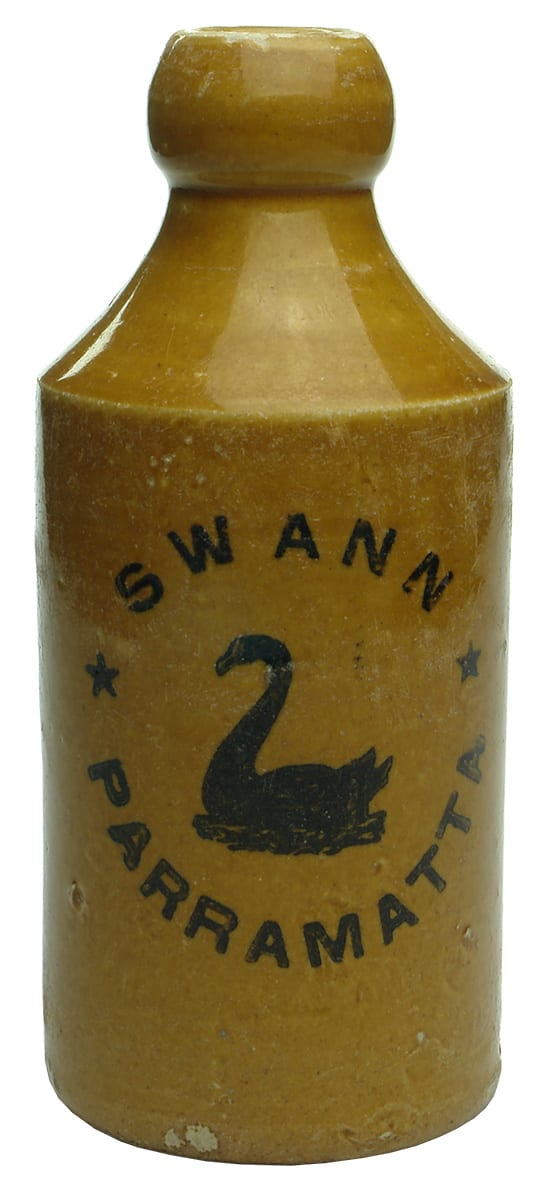 Swann Parramatta Stoneware Ginger Beer Bottle